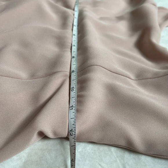 Show Me Your MuMu Womens Light Pink Jenn Maxi Dress V-neck Sleeveless Size S - Picture 10 of 11